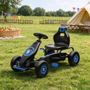Blue Pedal Go-Kart for Kids - Fun Ride-On Toy for Ages 5-12