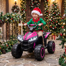 12V Battery-Powered ATV Quad for Kids Aged 3-5 with Forward and Reverse Features