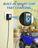 6V Power Adapter for Flybar/Kidzone Bumper Cars, Kid-Friendly Charger Replacement