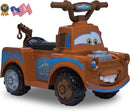 Disney Cars 3 Tow Mater Electric Quad for Toddlers Aged 1.5-3 Years