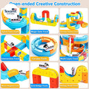 Toddler-Friendly Electric Train and Car Track Set for Kids Aged 3 to 8