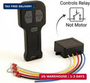 Wireless Electric Winch Remote Control for 12V Cars, Set of 2 Universal Mini 5 Wire Connectors