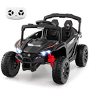 12V Electric Ride-On Car for Kids with Remote Control, LED Lights, and Music