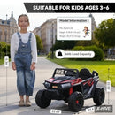 TOBBI Kids Battery Operated Large Polypropylene Electric Car Toy