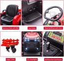 Electric 12V Ride-On Tractor with Detachable Trailer and 3 Speed Settings