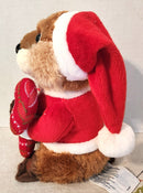 Avon Zack Christmas Animated Singing Beaver Plush Toy - 2012 Edition