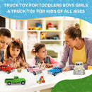 Charming Blue Truck Toy for Toddlers | 1:32 Alloy Vehicle for Kids