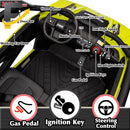 24V 10Ah Kids 2-Seater Ride-On UTV with Remote Control for Boys and Girls