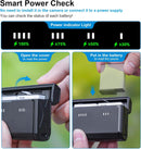 Enduro Smart Power Indicator Battery Charger with Side Charging Feature