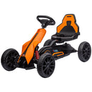 Electric 12V Go Kart for Kids with Speed Control, Orange