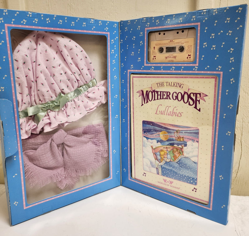 Talking Mother Goose Collection with 12 Cassettes, 22 Books, and Clothing Set