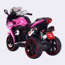 41" 12V Electric Ride-On Trike with LED Lights for Kids Aged 3-6 Years