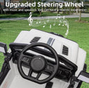 12V Off-Road Ride-On Car for Kids with Parental Control, Music, and Safety Belts for Ages 2-5