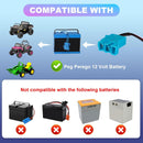 12V Charger for Peg-Perego John Deere Ground Force Tractor and Gators XUV