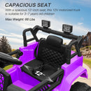 12V Battery-Powered Kids Ride-On Off-Road Truck Toy with Parent Remote Control