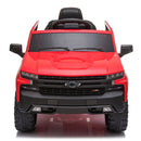 Dakott Red Chevy Silverado 4x4 Trail Boss Monster Truck with Big Wheels
