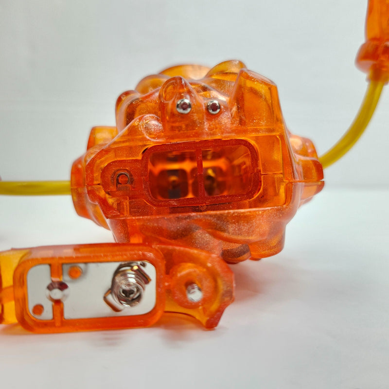 Vintage Orange Tiger Action Figure Toy with Working Features