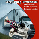 12V 600db High-Volume Dual-Tone Electric Train Horn for Trucks and Cars with Compressor