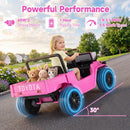 OLAKIDS Toyota 12V Electric Ride-On Car for Kids with Dump Bed