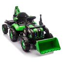 24V Electric Ride-On Tractor for Kids with Versatile 4-in-1 Attachments