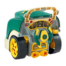 Junior Mechanic Car Repair Playset - 60 Pieces with Lights, Sounds, and Steering Wheel