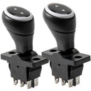 Set of 2 Weelye Kids Bumper Car Joystick Parts for 6V and 12V Models - Forward and Reverse Function