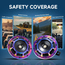 12V Powerful Dual Tone Car Horns for Trucks, Motorcycles, and More