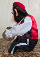 Monkey Charley The Chimp Vintage Electronic Battery Operated *NOT WORKING