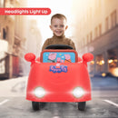 6V Electric Ride-On Car for Toddlers with Foot Pedal Control