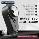 Dual Pack Power Wheels Gearbox Motor, 1.6cm Aperture, 12V RS550 40000RPM