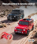 24V Red Mercedes Benz G-Class G500 SUV Ride-On for Big Kids