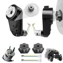 High Performance 24V RS555 35000RPM Steel Gears Motor Gearbox - Set of 2