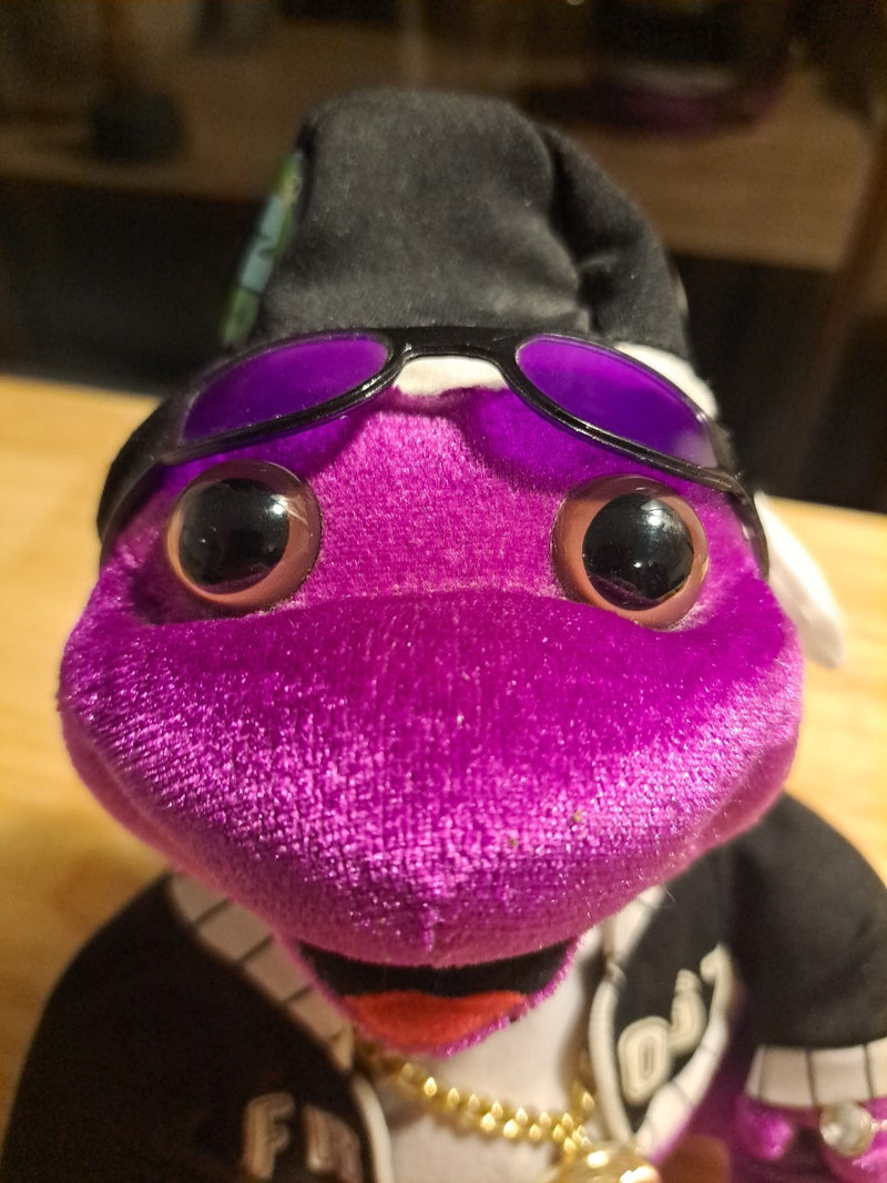 Gemmy Hip Hop Frogz Animated Singing and Dancing Purple Frog Toy