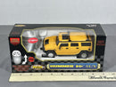 NKOK Racing Yellow Hummer H2 1:32 Scale Remote Control Vehicle with Multi-Function Features
