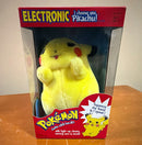 Hasbro Pokémon Interactive Pikachu Plush Toy with Glowing Cheeks 1999