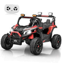 24V Electric Ride-On Car for Kids - 800W Remote Control Toddler Vehicle - Red Duo