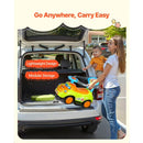 KFFKFF 3-in-1 Ride-On Push Car for Toddlers Aged 19-36 Months with Safety Guardrail