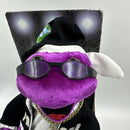 2005 Retro Gemmy Frogz Hip Hop Plush Frog with Rap and Dance Features