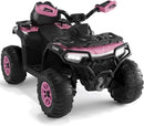 12V Off-road ATV Ride-On Toy for Kids with MP3, LED Flag, and Remote Control