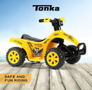 6V Tonka ATV for Kids - Reliable and Safe Ride-On Toy with Reverse Function