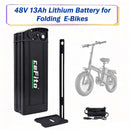 48V 13Ah Lithium-ion Battery for Folding Bike with 30A BMS