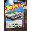 Hot Wheels 1959 Chevy Impala Layin' Low 1:64 Scale Diecast White and Green