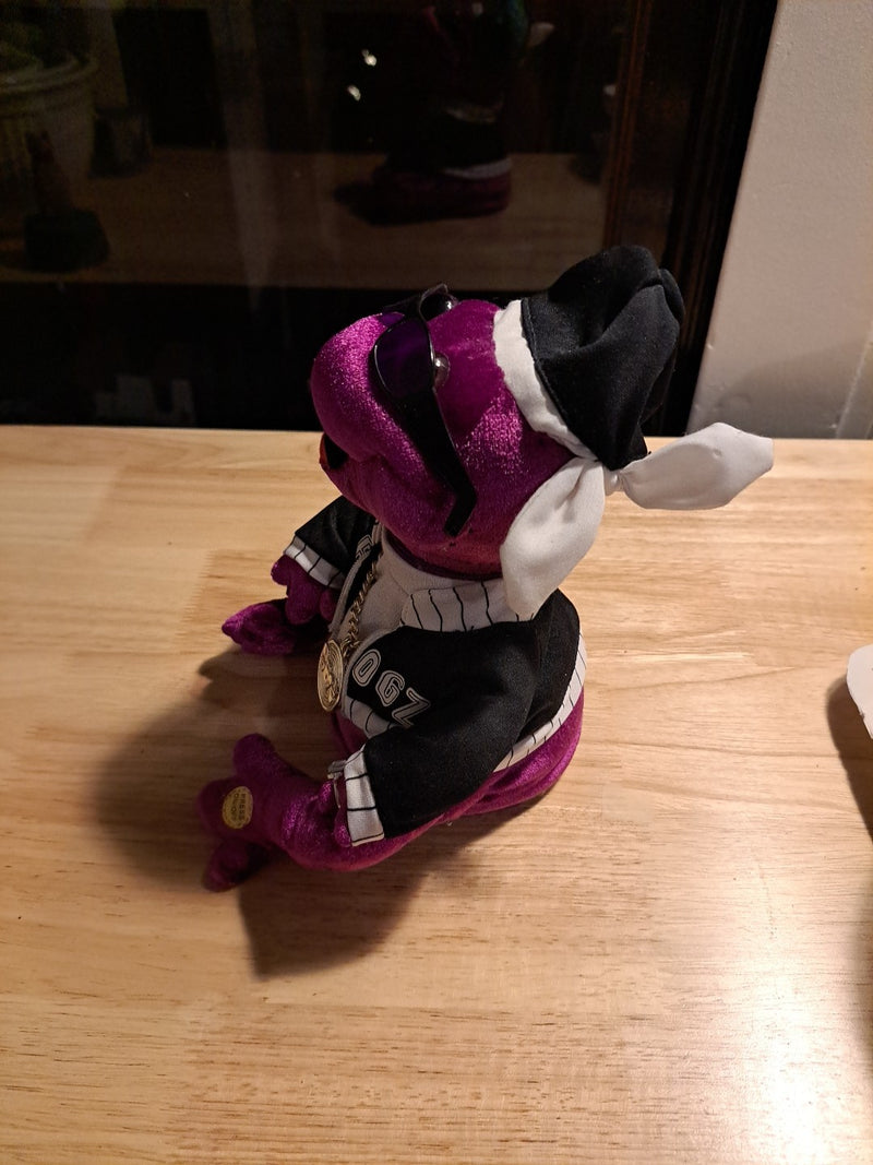 Gemmy Hip Hop Frogz Animated Singing and Dancing Purple Frog Toy