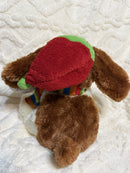 Animated Flapping Ears Dog Plush Toy with Sound and Light