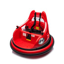 12V Electric Bumper Ride-On Car for Kids 2WD with RC 360 Spin, Bluetooth, LED Lights, and Safety Belt for Ages 1.5-5 Years