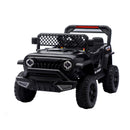 12V Electric Ride-On Car for Kids with Remote, Swing Feature, and Music