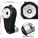 24V RS555 Electric Motor Gearbox Set for Children's Ride-On Cars, Pack of 2