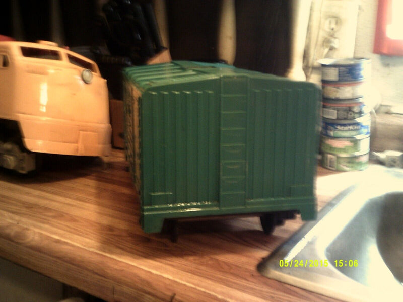 1960s Electric Ride-On Mighty Casey Train Car with Box 14-Inch Length 6-Inch Width