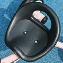 Adjustable Pink Tricycle for Toddlers with Basket and Bell, Ages 2-5