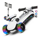 Elecorange Kids 3-Wheel Electric Scooter with Adjustable Height for Ages 3-12